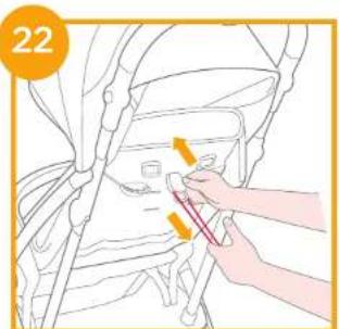 Joie Tourist - Stroller Assembly - 22