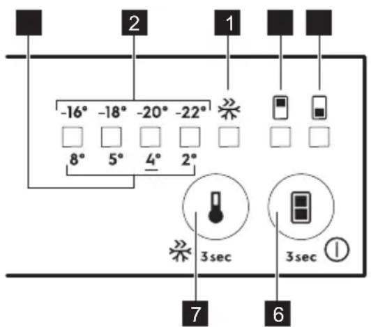 ELECTROLUX ENT6TE18S - PANOU DE COMANDĂ - 1