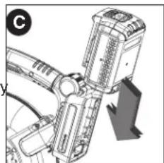 BLACK & DECKER LSWV36 - TO INSTALL BATTERY PACK: - 1