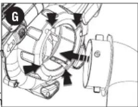 BLACK & DECKER LSWV36 - ENSEMBLE DE TUBES D'ASPIRATION (FIGURES E, F, G) - 3