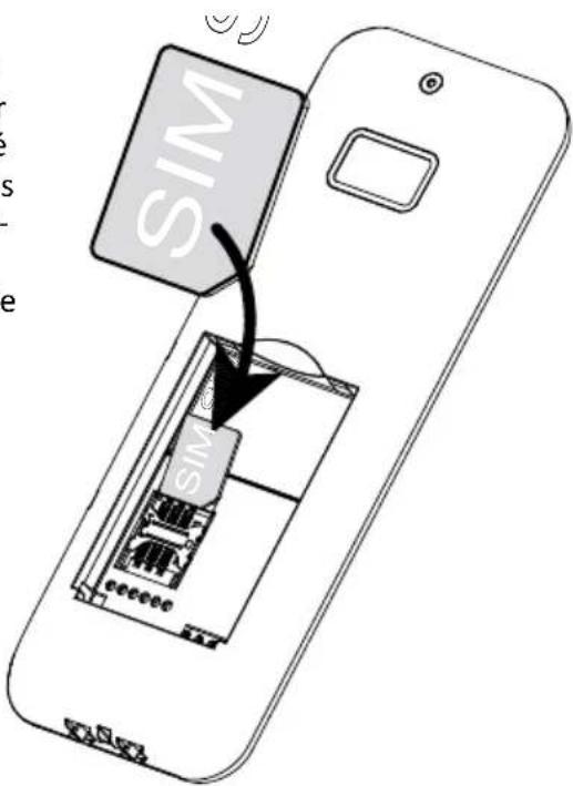 DORO 7000H - Insérer la carte SIM - 1