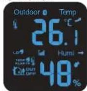 ALECTO WS3850 - Clock: - 2