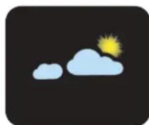 ALECTO WS3850 - Weather forecast by icons: - 2