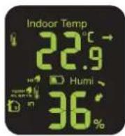 ALECTO WS3850 - Uhr: - 1