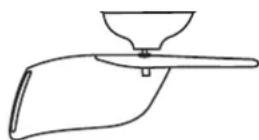 ALECTO WS3850 - Godets de girouette et de l'éolienne : - 2
