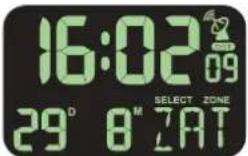 ALECTO WS3850 - Clock (Horl.) : - 3
