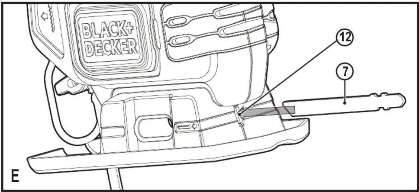 BLACK & DECKER BDJ12 - 6