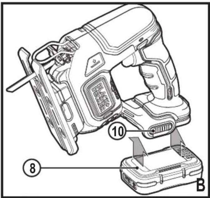 BLACK & DECKER BDJ12 - 3