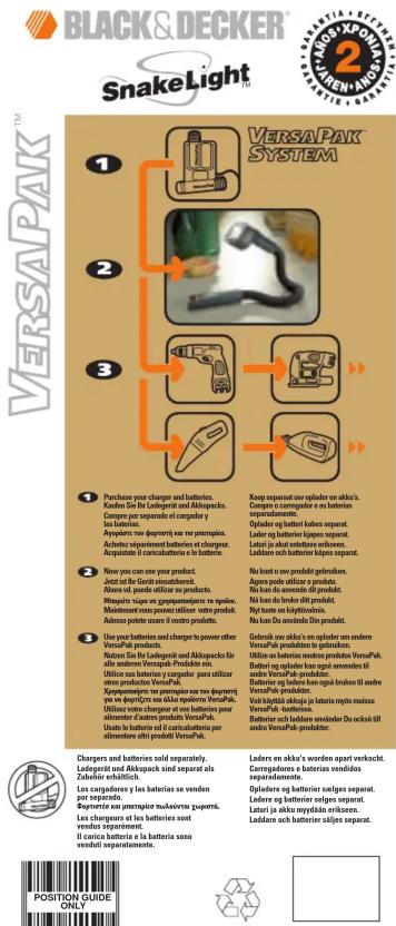 BLACK & DECKER VP369 - 4