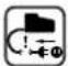 BLACK & DECKER KC1262F - Etiquettes figurant sur le chargeuretle pack-batteries - 8