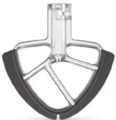 SAGE the Bakery Boss SEM825 - Dough hook for mixing and kneading yeast doughs (Speed 1–3): - 1