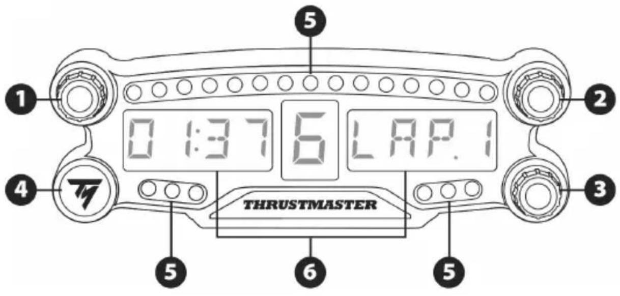 THRUSTMASTER BT LED Display - ESPECIFICAÇÉS TÉCNICAS - 1