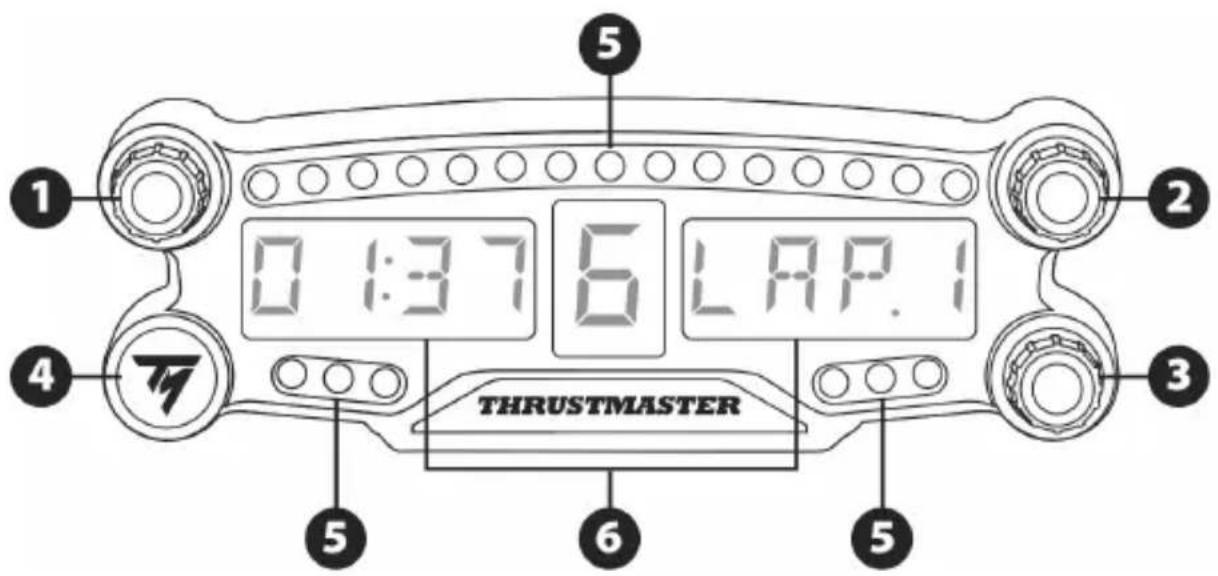 THRUSTMASTER BT LED Display - 技术规格 - 1