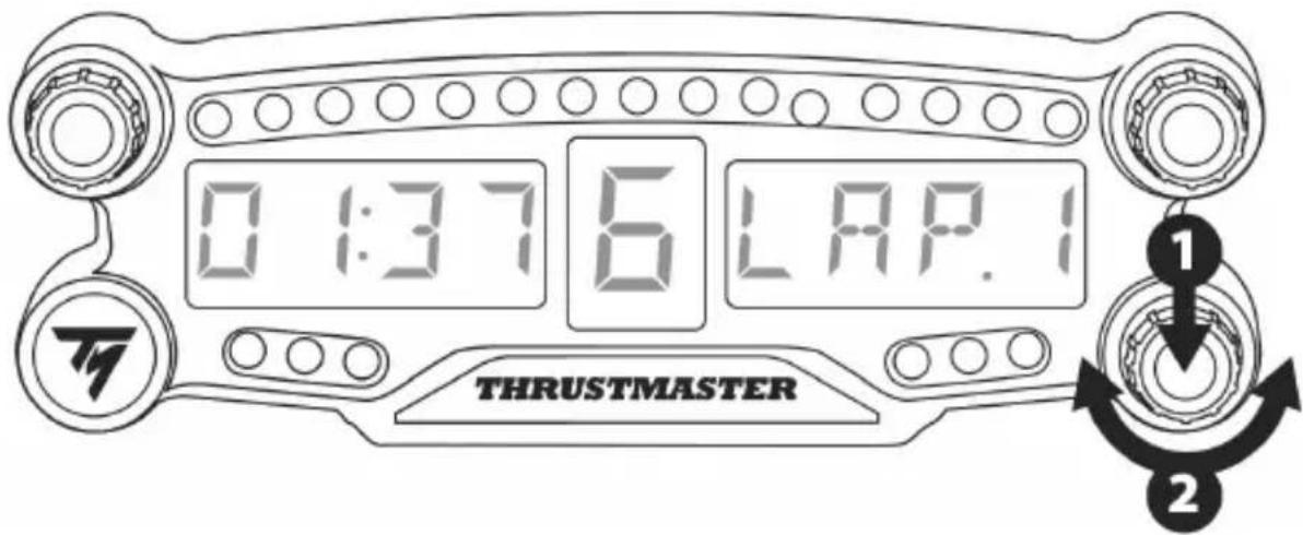 THRUSTMASTER BT LED Display - SO PASSEN SIE DIE HELLIGKEIT DES BT LED DISPLAY AN - 1