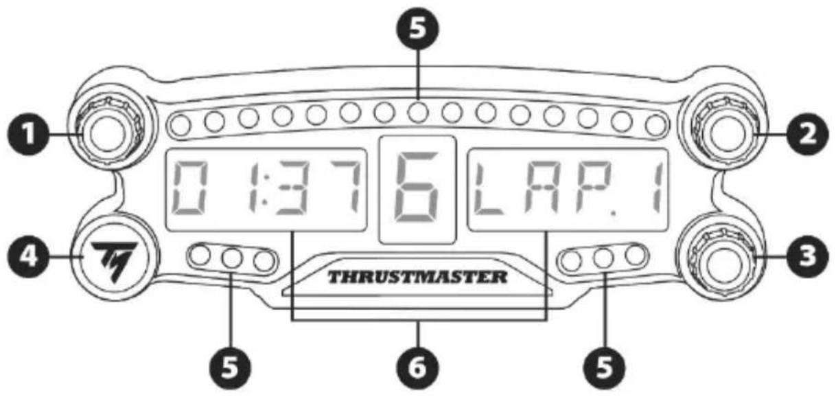THRUSTMASTER BT LED Display - 技術仕樣 - 1