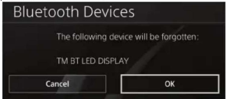 THRUSTMASTER BT LED Display - Unregister the BT LED DISPLAY from the PS4™ system - 3