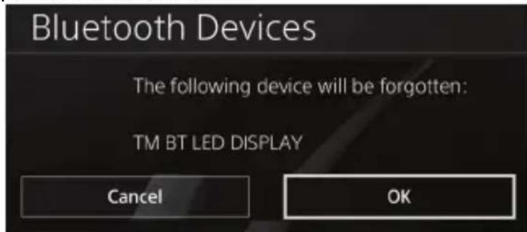 THRUSTMASTER BT LED Display - Unregister the BT LED DISPLAY from the PS4™ system - 3
