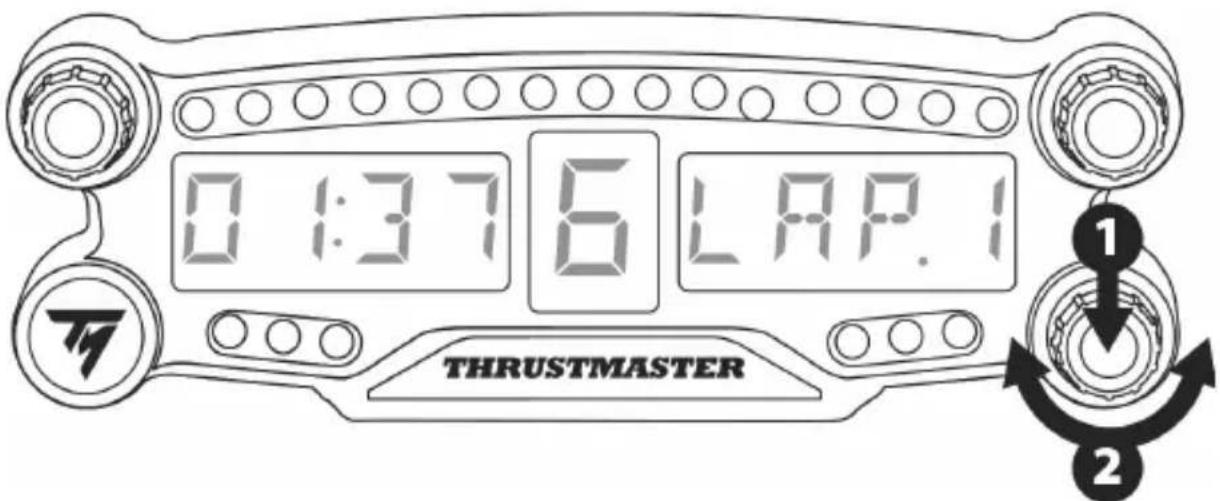 THRUSTMASTER BT LED Display - Ajuster la luminosite du BT LED display - 1