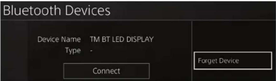THRUSTMASTER BT LED Display - Dissociazione del BT LED DISPLAY dalsystema PS4TM - 4
