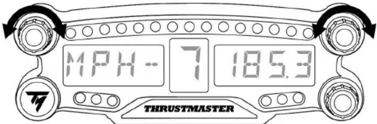 THRUSTMASTER BT LED Display - XPHESH TQN INEPIETPOΦIKQN ENIAOFEQN NO.1 KAI NO.2 - 1
