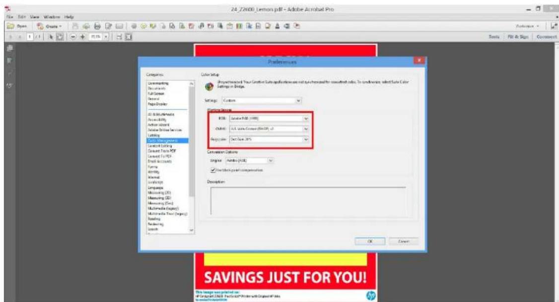 HP DesignJet Z2600 PostScript - Χρήση του Adobe Acrobat Pro - 2