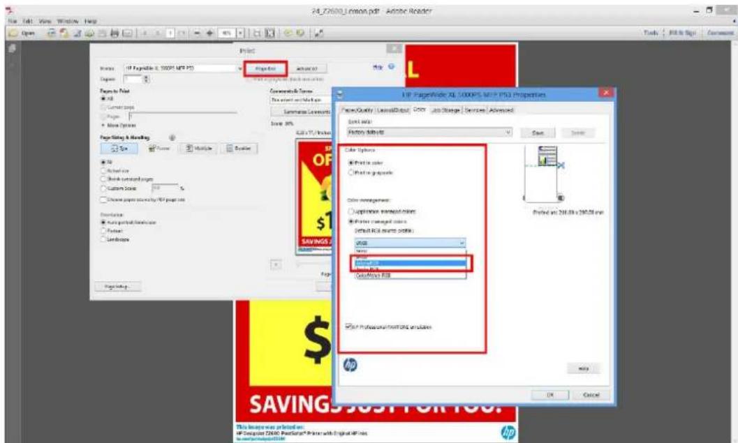 HP DesignJet Z2600 PostScript - Χρήση του Adobe Acrobat Reader - 3