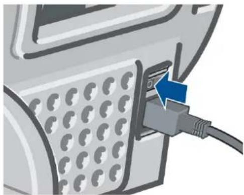 HP DesignJet Z2600 PostScript - Το χαρτί έχει μπλοκαριστεί - 1