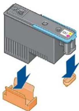HP DesignJet Z2600 PostScript - Εισαγωγή κεφαλής εκτύπωσης - 2