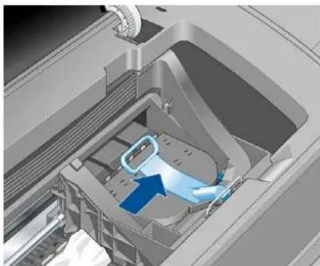 HP DesignJet Z2600 PostScript - Το χαρτί έχει μπλοκαριστεί - 3