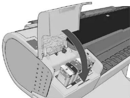 HP DesignJet Z2600 PostScript - Εισαγωγή δοχείου μελάνης - 3