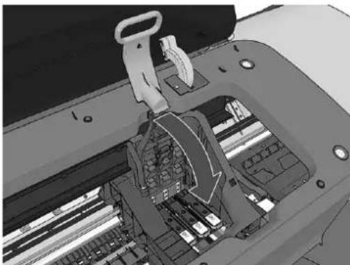 HP DesignJet Z2600 PostScript - Εισαγωγή κεφαλής εκτύπωσης - 5