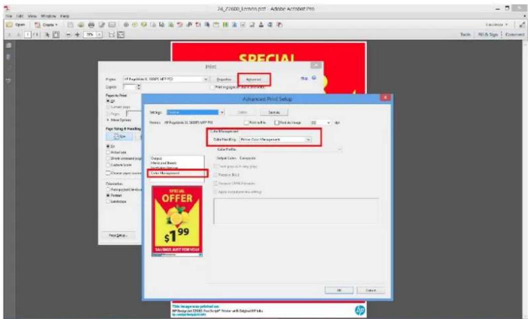 HP DesignJet Z2600 PostScript - Χρήση του Adobe Acrobat Pro - 7