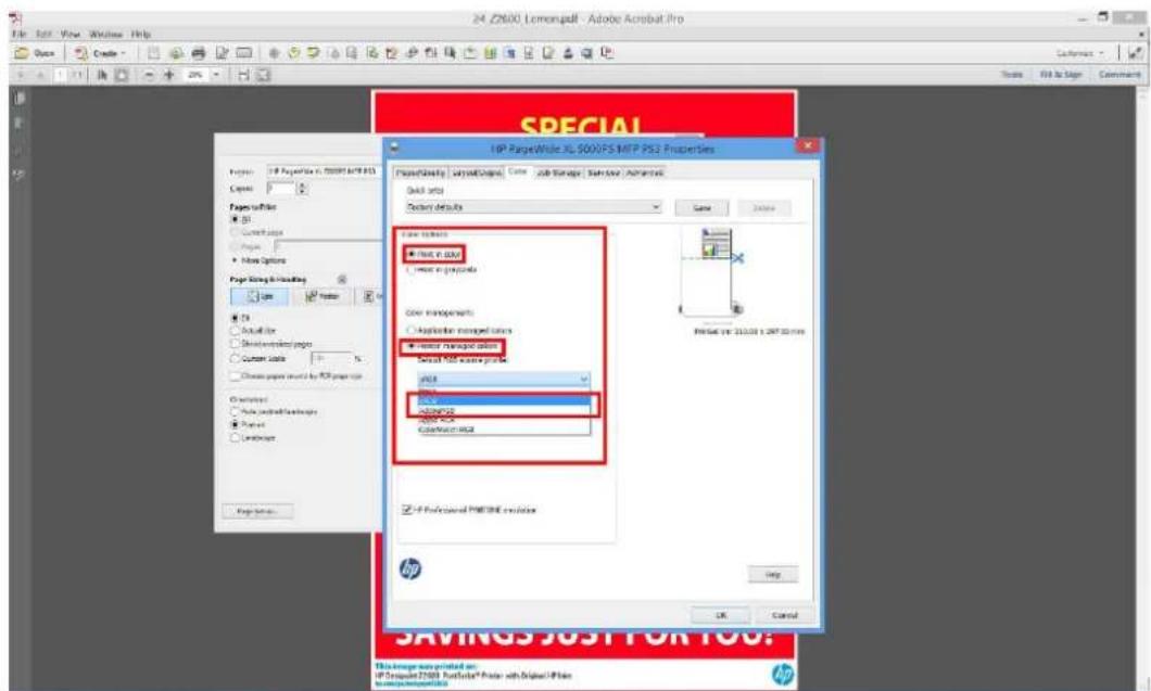 HP DesignJet Z2600 PostScript - Χρήση του Adobe Acrobat Pro - 6