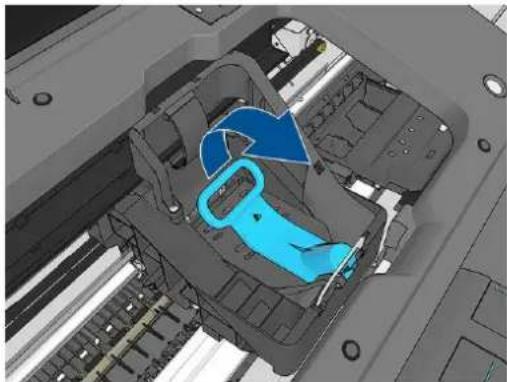 HP DesignJet Z2600 PostScript - Αφαίρεση κεφαλής εκτύπωσης - 3