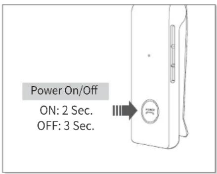 Phiaton BT 220 NC - POWER ON/OFF AND HEADPHONE CONNECTION WAITING MODE - 1