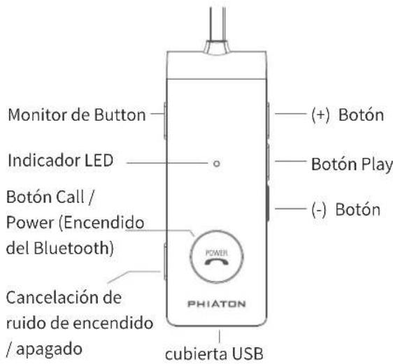 Phiaton BT 220 NC - COMPONENTS CARACTERISTICAS - 1