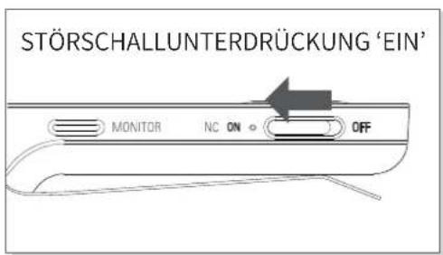 Phiaton BT 220 NC - BENUTZEN DER STÖRSCHALLUNTERDRÜCKUNG - 1