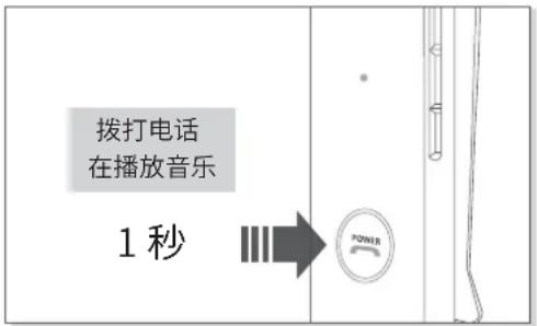 Phiaton BT 220 NC - 1) 正在播放音乐时接听电话 - 1