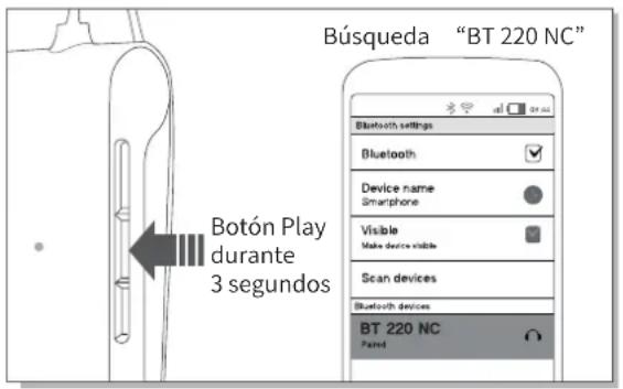 Phiaton BT 220 NC - 1) Sincronización - 2