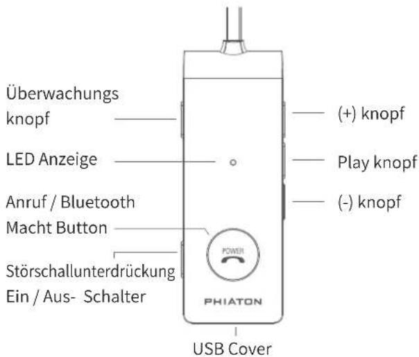 Phiaton BT 220 NC - KOMPONENTS FEATURES - 1