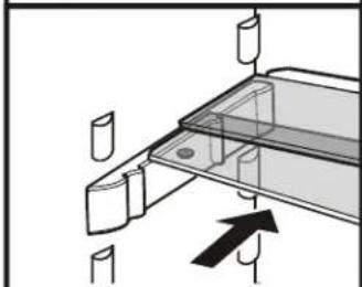 LIEBHERR CS 1611 - Repositioning the shelves - Figure 11 - 3