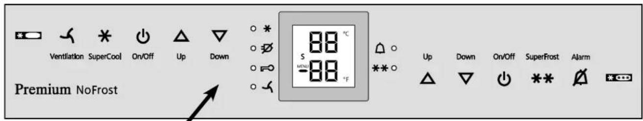 LIEBHERR CS 1611 - Description de l'appareil et de ses aménagements - Figure 1 - 1