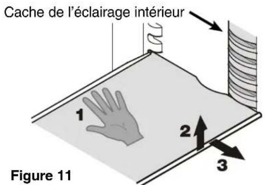 LIEBHERR CS 1611 - Repositionner les étagères - Figure 11 - 1