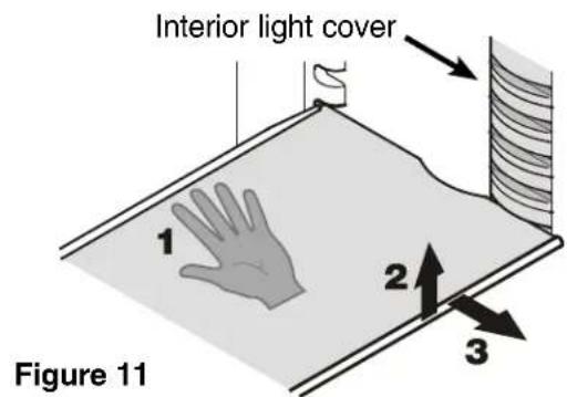 LIEBHERR CS 1611 - Repositioning the shelves - Figure 11 - 1
