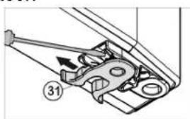 LIEBHERR CS 1200 - On both the top and bottom door: - 1