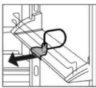 LIEBHERR CS 1200 - Removing the bottle holder - 1