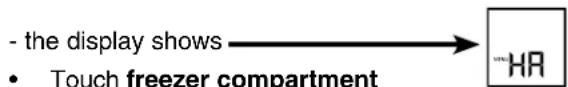 LIEBHERR HCB 2060 - How to change the heating output - 1