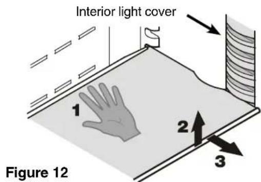 LIEBHERR HCB 2060 - Repositioning the shelves - Figure 12 - 1