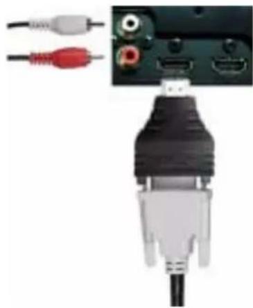 DELL W3706MC - Utilice el conector HDMI para DVI - 2