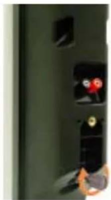 DELL W3706MC - Installing your speakers to the stand - 2